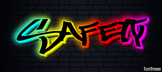 Safety Text Effect