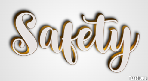 Safety Text Effect