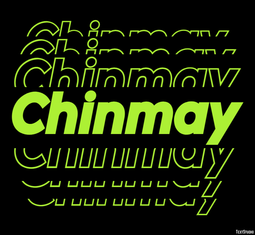 Chinmay Text Effect