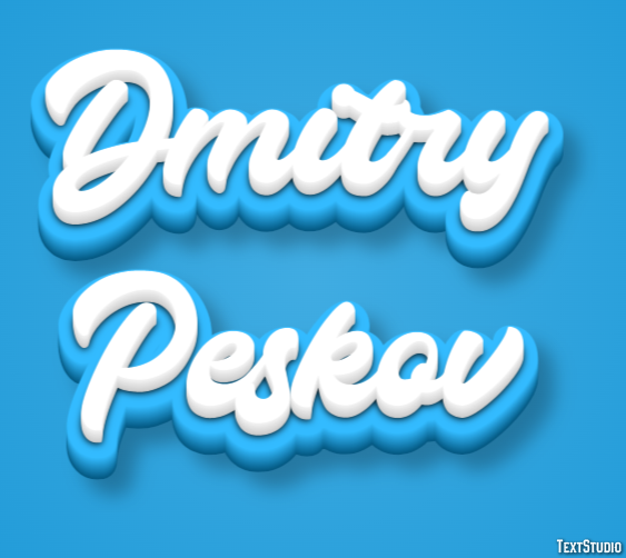 Dmitry Peskov Efeito do texto