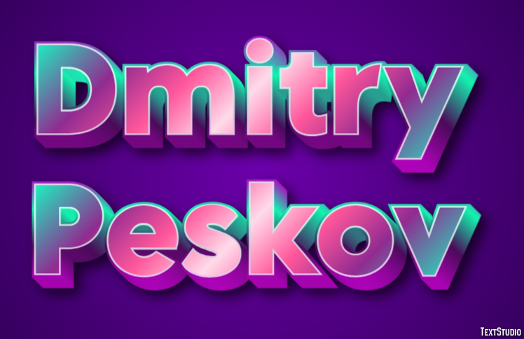 Dmitry Peskov Efekt tekstowy