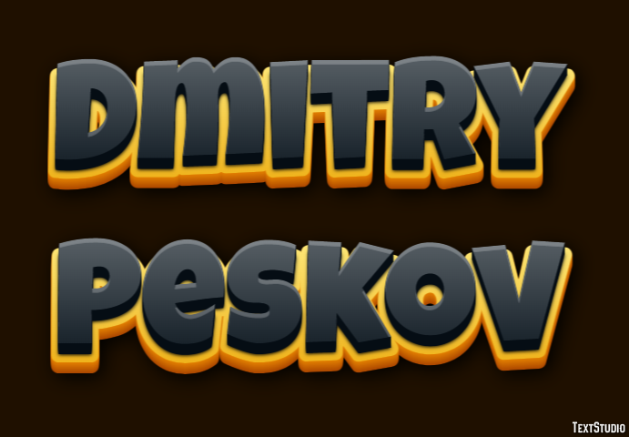 Dmitry Peskov Efecto de Texto