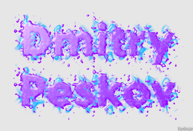 Dmitry Peskov Efecto de Texto