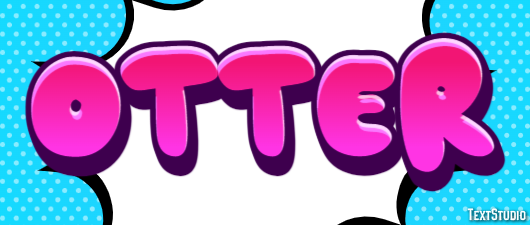 Otter Efekt tekstowy