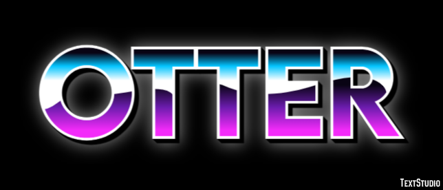 Otter Efekt tekstowy