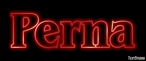 Perna Efeito de texto