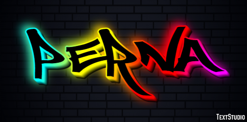 Perna Efeito do texto