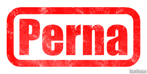 Perna Efeito do texto