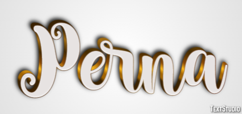 Perna Efeito de texto