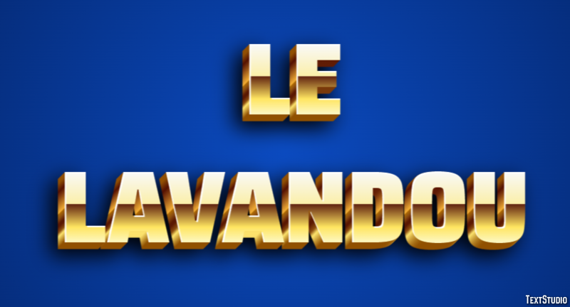 Le Lavandou Efekt tekstowy