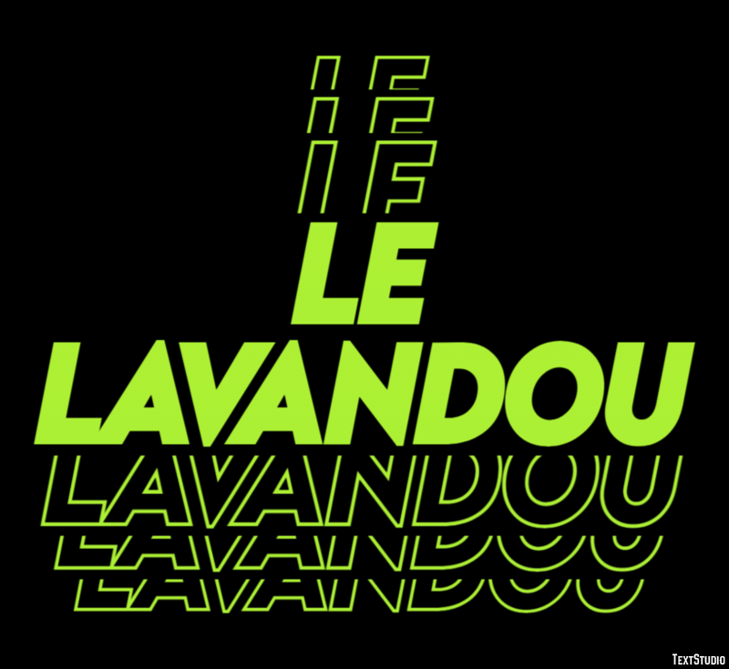 Le Lavandou Efekt tekstowy