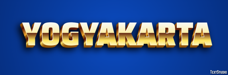 Yogyakarta Efekt tekstowy