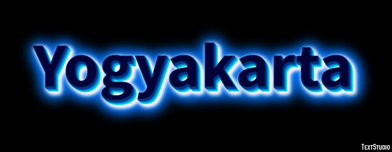 Yogyakarta Efekt tekstowy