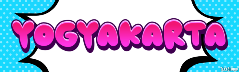 Yogyakarta Efekt tekstowy