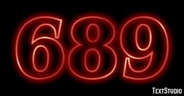689 Text Effect