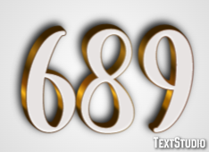 689 Text Effect