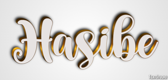 Hasibe Effet de Texte
