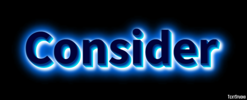 Consider Effet de Texte