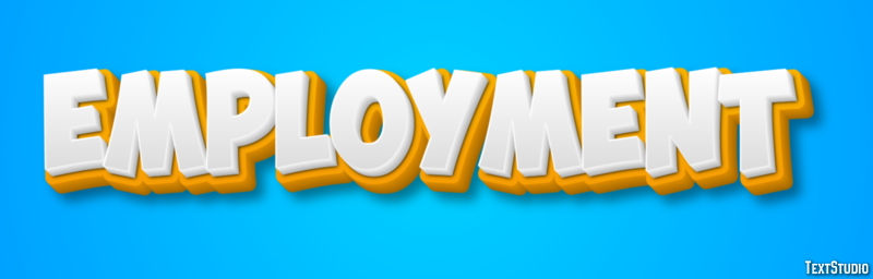 Employment Text Effect