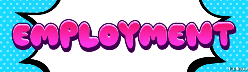 Employment Text effect