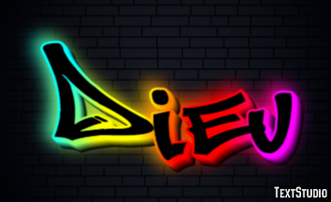 Dieu Text effect