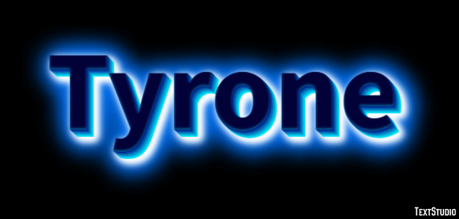 Tyrone Text Effect