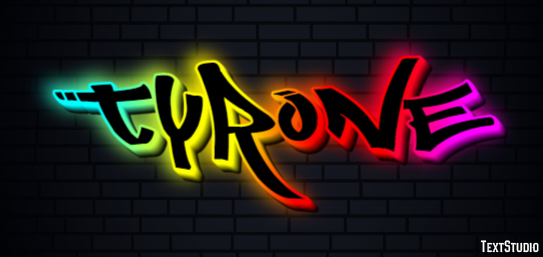 Tyrone Text Effect