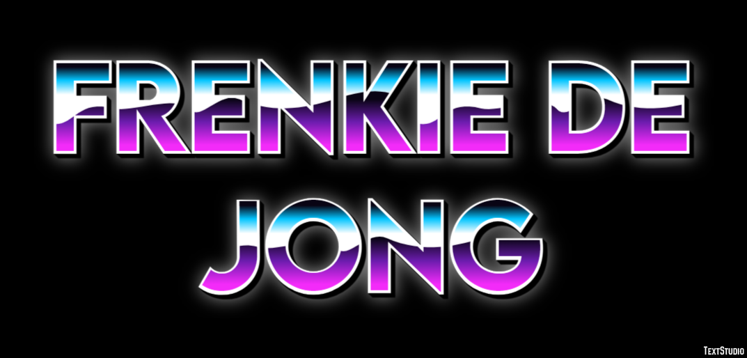 Frenkie de Jong Efekt tekstowy