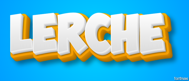 Lerche Texteffekt