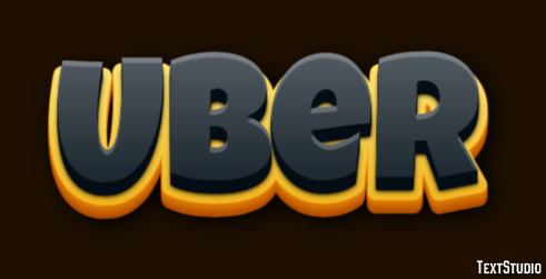 Uber Texteffekt