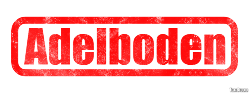 Adelboden Efekt tekstowy
