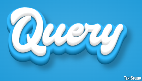 Query Texteffekt