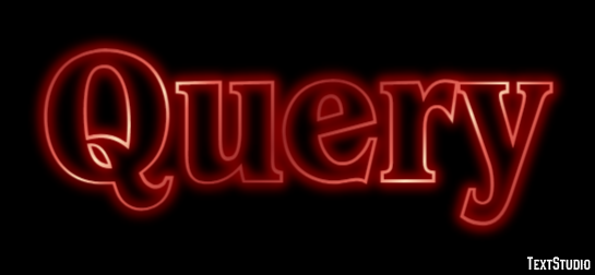 Query Texteffekt