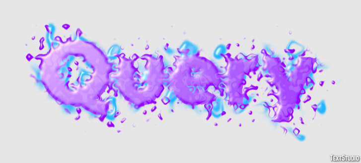 Query Texteffekt