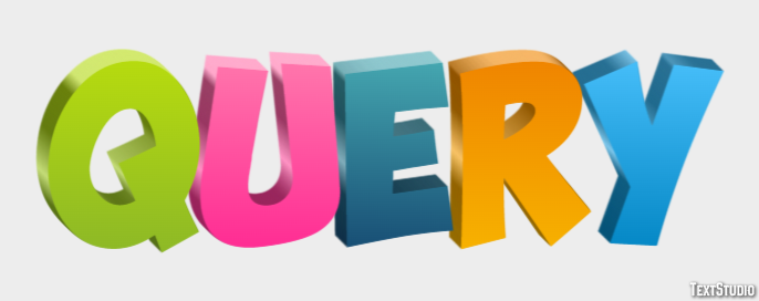 Query Texteffekt