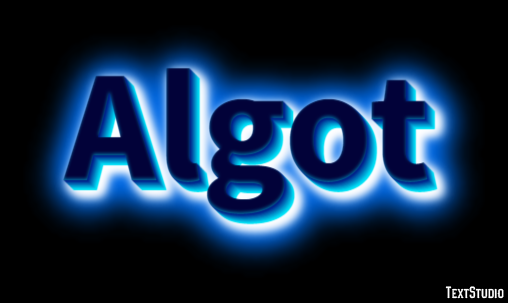 Algot Text effect