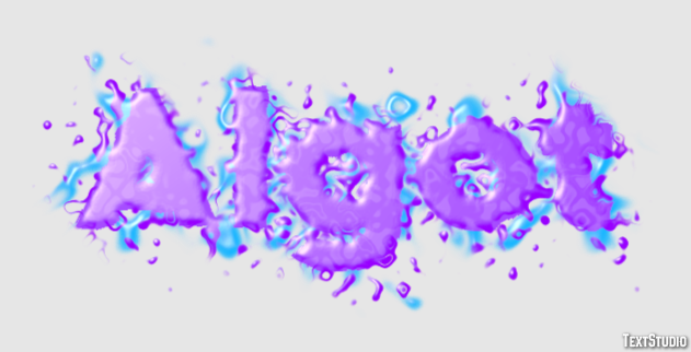 Algot Text effect