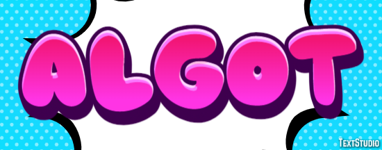 Algot Text effect