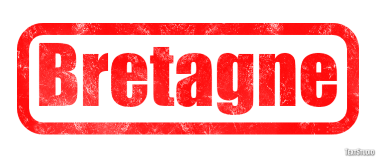 Bretagne Efecto de texto