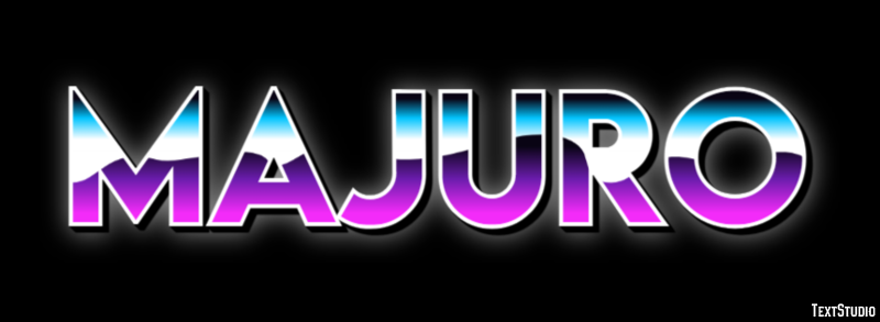 Majuro Efeito de texto