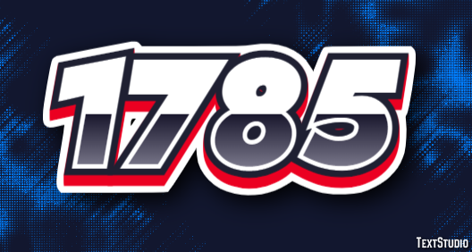 1785 Text Effect