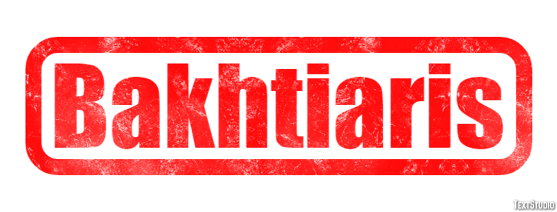 Bakhtiaris Текстовый эффект