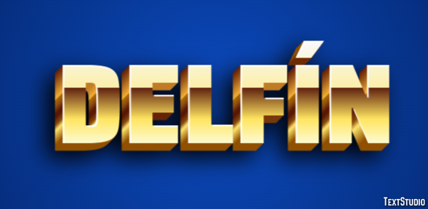 Delfín Эффект текста