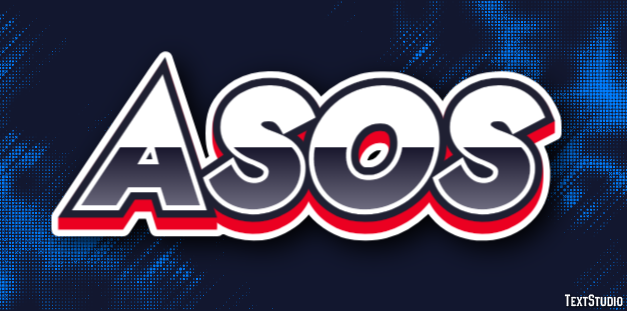 ASOS Text Effect