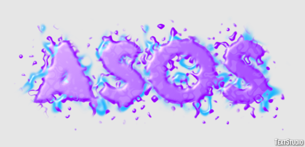 ASOS Effet de texte