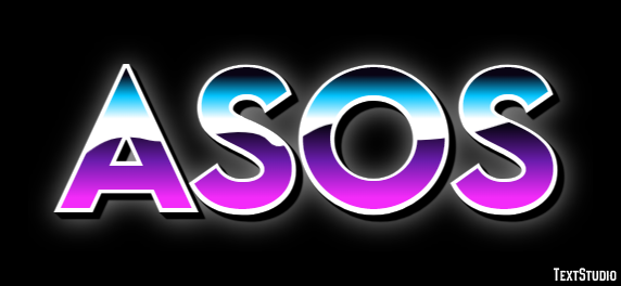 ASOS Effet de texte