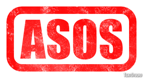 ASOS Effet de texte