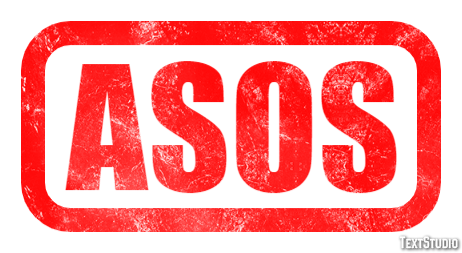 ASOS Text Effect