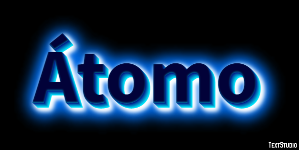 Átomo Effetto testo