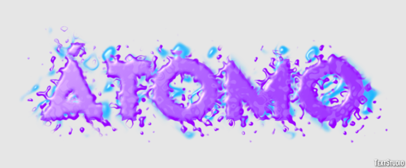 Átomo Text Effect